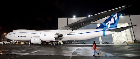 747-8 version cargo de Boeing