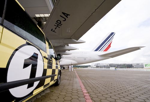 A défaut de l'A380, les passagers du vol AF007 devront se contenter d'un classique A340. Dommage…