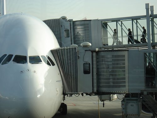 Le premier A380 d'Air France à Paris-CDG