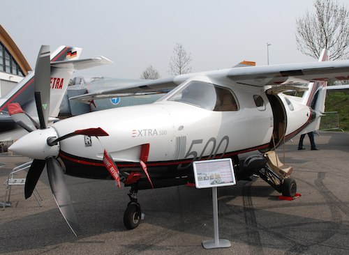 L'EA-500 d'Extra équipé d'une turbine Rolls Royce 250-B17F/2