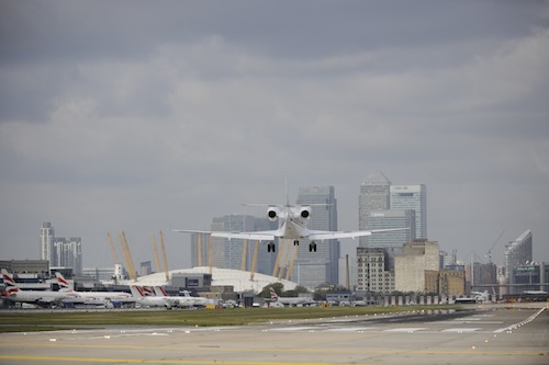 Le G150 à London City Airport