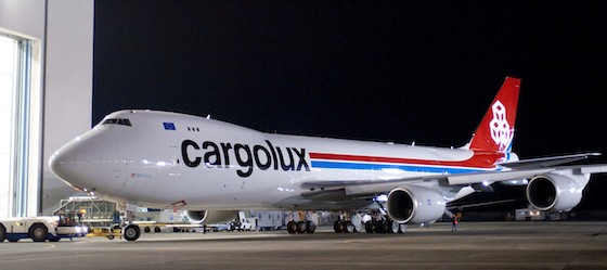 Le premier 747-8F porte la nouvelle livrée de Cargolux 