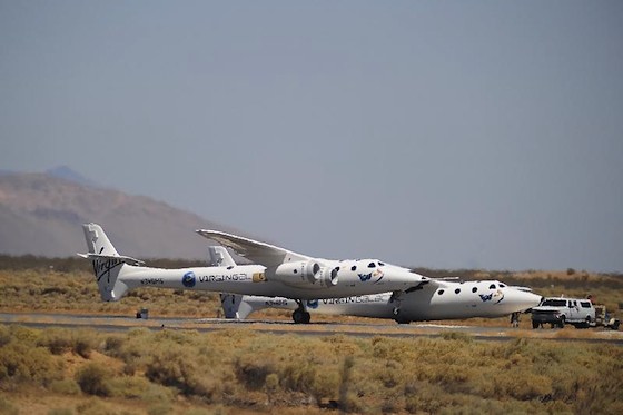 White Knight 2 accidenté lors de son 37ème vol d'essais depuis décembre 2008