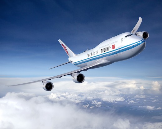 Les 747-8 d'Air China seront configurés en 3 classes (467 sièges)