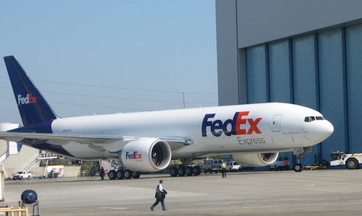Boeing 777F cargo de FedEx