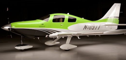 La maquette du Cessna Corvalis TTX...</div></noscript>				</div>

				
					<aside class=