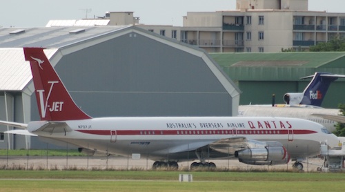 Le Boeing 707 privé de John Travolta