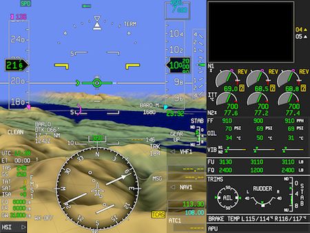 Le cockpit Easy II est rétrofitable sur les Falcon 900LX antérieurs. 