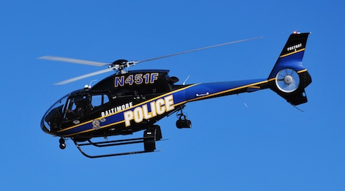 La Police de Baltimore opère des EC120 d'Eurocopter depuis 2000.
