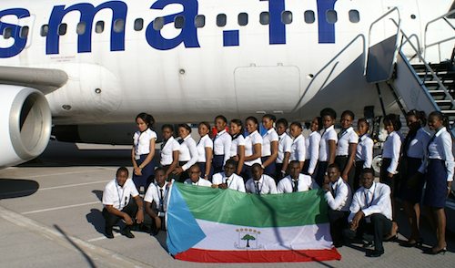 3 mois de stage à l'ESMA pour 25 hôtesses et stewards de Guinée Equatoriale
