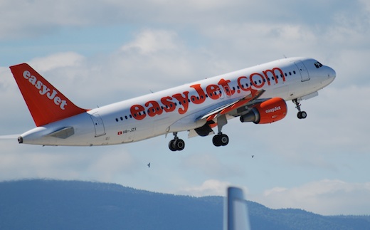 En 2011, le prix moyen d'un billet d'avion sur les lignes easyJet s'est établi à 65,75 euros