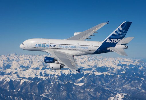 Début de la campagne d'essais en vol du moteur Rolls-Royce Trent XWB du futur A350XWB à l'aide d'un A380