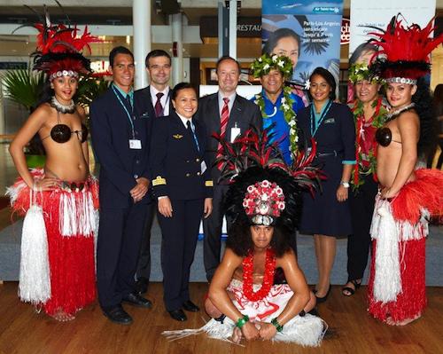 Air Tahiti Nui en fête
