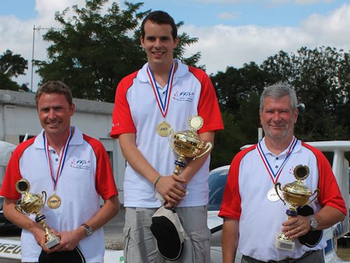 Podium du championnat de France 2012 de pilotage de précision