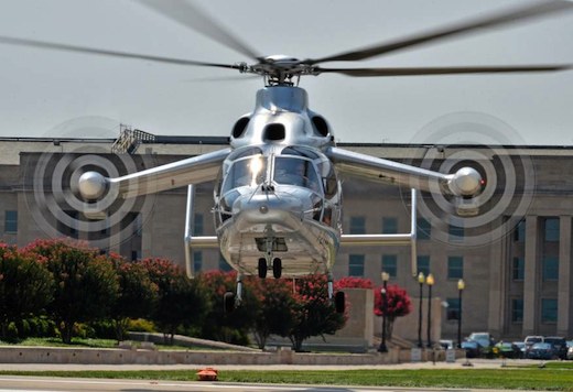 Le X3 d'Eurocopter au Pentagone