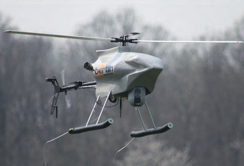 2. Le drone hélicoptère à turbo-propulsion HoverEye-EX de Bertin Technologies