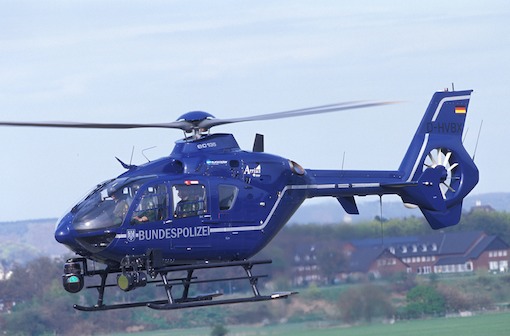 La police fédérale allemande utilise plus de 80 hélicoptères (dont 16 hélicoptères bimoteurs EC135T2i) tous motorisés par Turbomeca.
