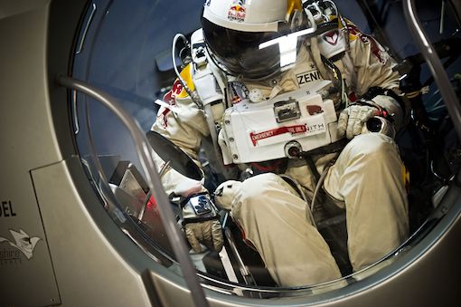 Felix Baumgartner a retrouvé la capsule Red Bull Stratos