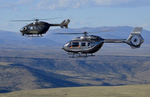 L'AAS-72X+ d'Eurocopter est extrapolé de l'hélicoptère bimoteur civil EC-145T2