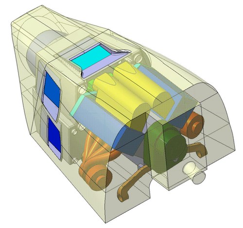 Sur un hélicoptère léger, le diesel réduit la consommation de carburant mais reste plus lourd qu'un turbomoteur.