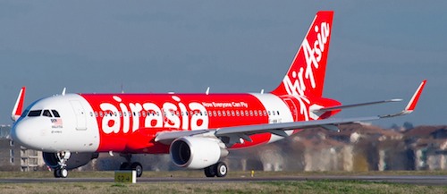 AirAsia devient le premier utilisateur de l'A320 d'Airbus équipé de Sharklets