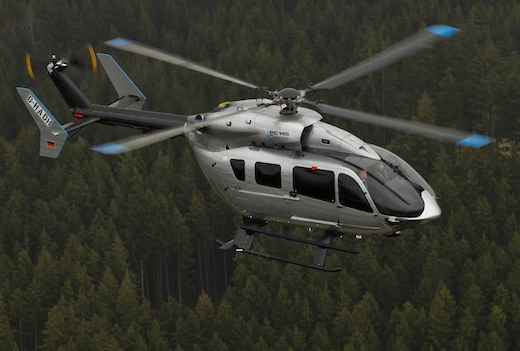 Le premier EC145 Mercedes-Benz d'Eurocopter sera livré à l'opérateur allemand Meravo.