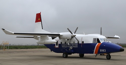 Le 477ème C212 produit à Séville a été livré à la police maritime vietnamienne. 