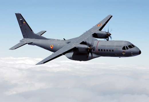 C295 d'Airbus Military sous les cocardes de la Colombie