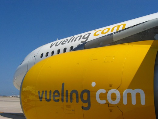 En 2012, Vueling a opéré 108.433 vols (+17,6% par rapport à 2011)