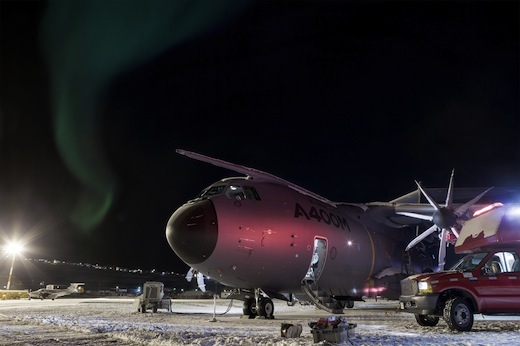L’A400M Grizzly 5 (MSN6) à Iqaluit (Canada)