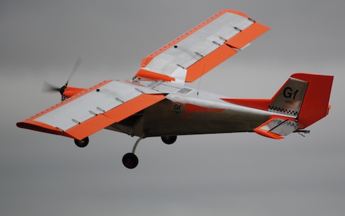 L'ULM métallique G1 SPYL R de G1 Aviation en version remorqueur