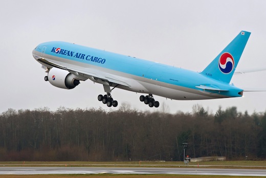 Boeing 777 cargo de Korean Air Cargo