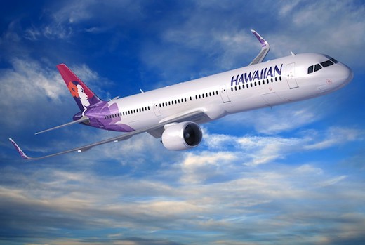 Futur A321neo d'Hawaiian Airlines