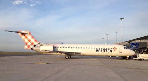 Volotea base deux Boeing 717 à Bordeaux-Mérignac