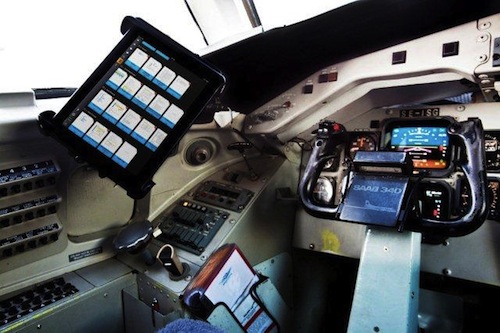2. Chacun des 17 avions de la flotte Braathens Regional va être équipé d’un support iPad et d’une alimentation électrique pour la tablette.