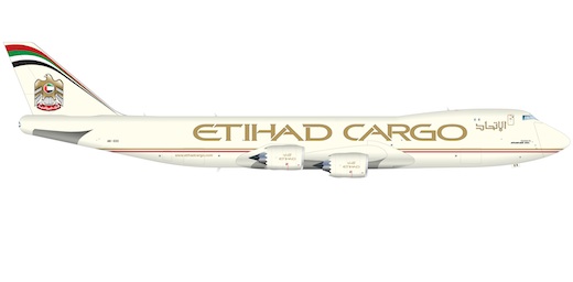 Le Boeing 747-8 Cargo sera le plus grand de la flotte Etihad Cargo
