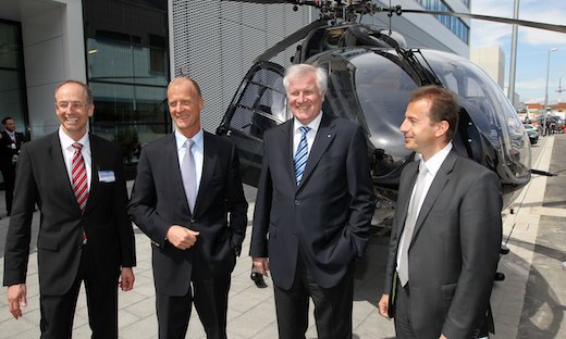 Inauguration du Systemhaus d’Eurocopter