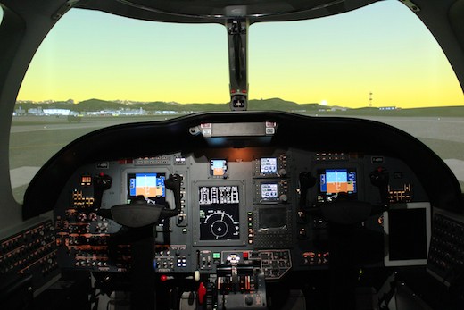 Le nouveau simulateur de vol Citation CJ1+ d’IFAERO représente un investissement de 1,15 M€.