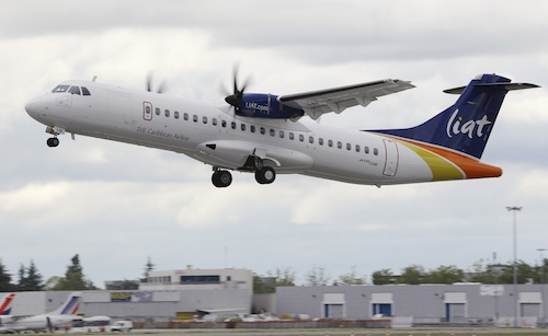 2. La compagnie caribéenne LIAT a en commande 4 ATR 72-600 et 4 ATR 42-600