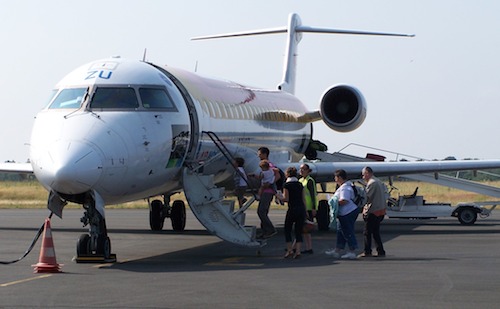 2. 11 juillet 2013, Angers - Premiers passagers à destination de Palma de Majorque