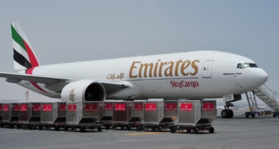 2. En janvier 2013, Emirates SkyCargo a acquis 3 Boeing 777F cargo supplémentaires (103 tonnes de charge utile)