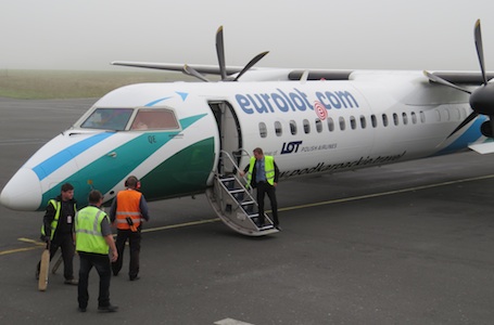 La polonaise Eurolot opère la ligne Beauvais-Rzeszow avec un Bombardier Q400 NextGen