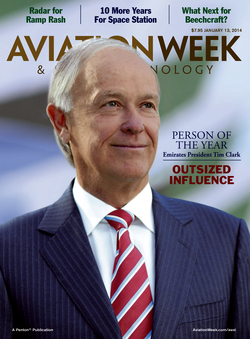 Sir Tim Clark à la une d'Aviation Week