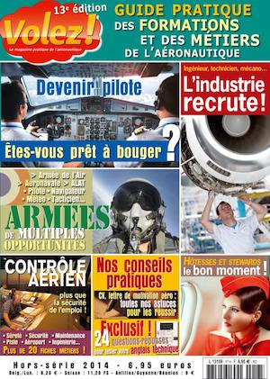 64 pages d'informations pratiques sur les métiers et les formations aéronautiques.