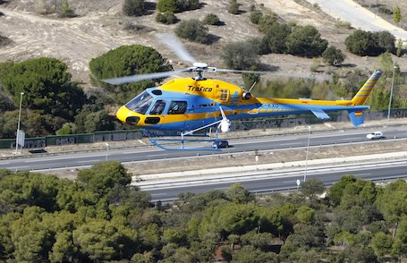 Airbus Helicopters AS355NP de la police routière espagnole