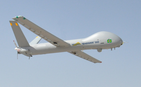 Drone Hermes 900 d'Elbit Systems
