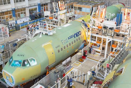 L'assemblage final du premier A320neo est réalisé à Toulouse