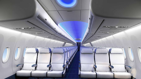 Le concept d'aménagement de cabine du 737MAX