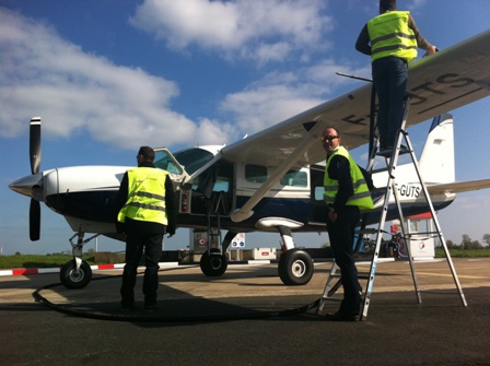 Les six premiers stagiaires viennent d'obtenir leur QC Cessna Caravan 