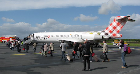 Vol inaugural Caen-Ajaccio Volotea (26 avril 2014)